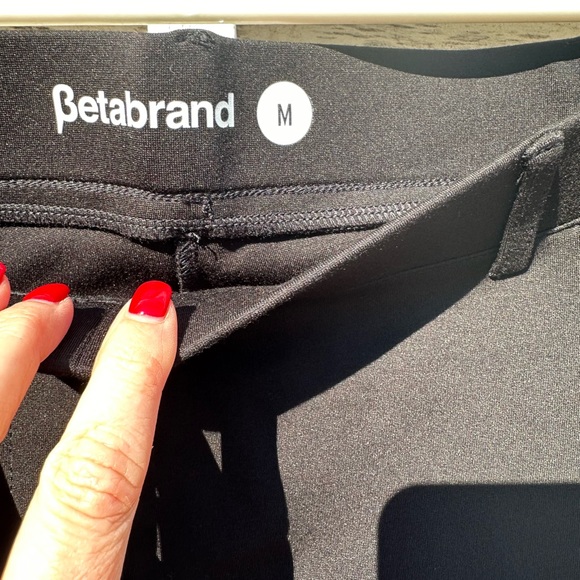 NWOT Betabrand Straight Leg Pants - Picture 4 of 5